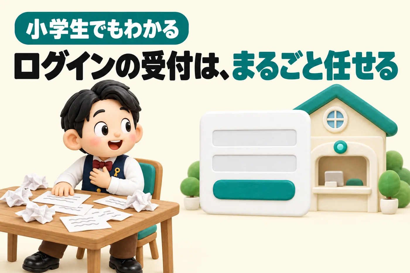 小学生でもわかるClerkのイメージ